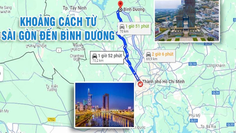 Dịch vụ cho thê xe 7 chỗ giá tốt nhất từ Sài Gòn đến Bình Dương