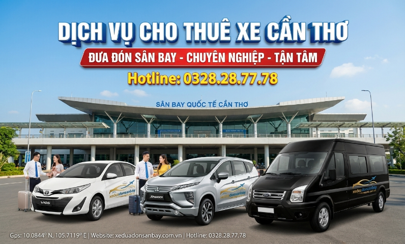 Thue xe di san bay Can Tho
