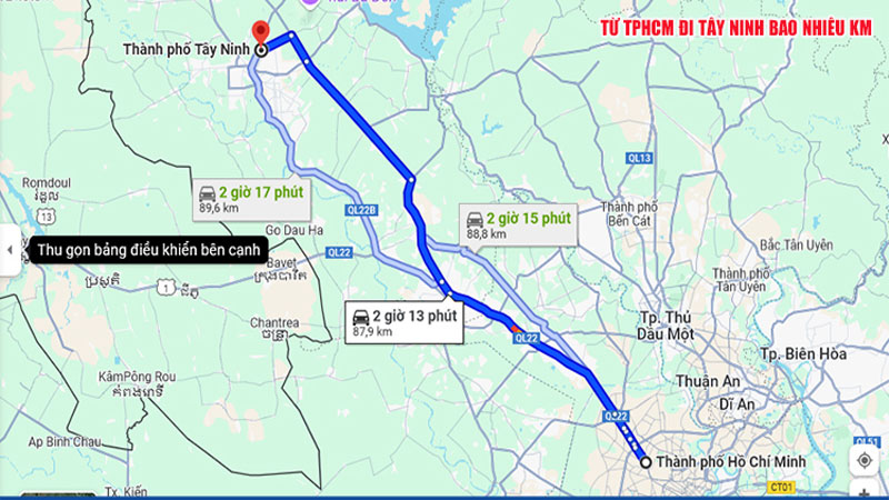 Dịch vụ thuê xe đi Tây Ninh: 4 - 7 - 16 chỗ giá rẻ từ Sài Gòn đi trảng bàng