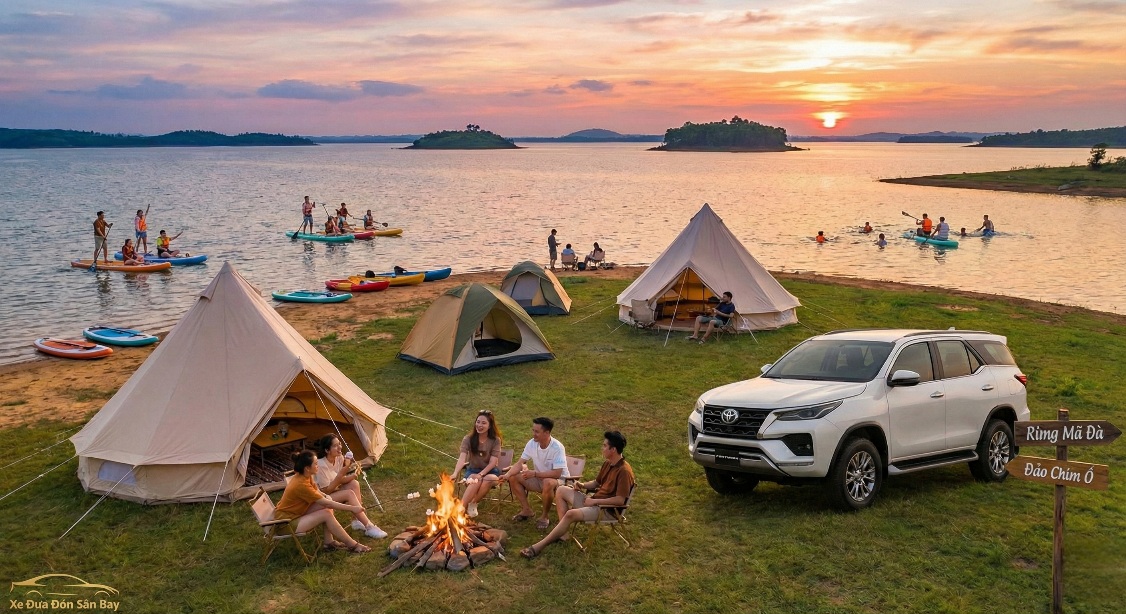 Khu du lich ho tri an