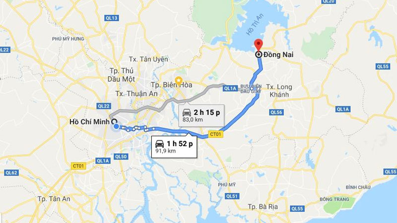 Nhà Xe Từ Sài Gòn Đi Nhơn Trạch Đồng Nai Giá Rẻ