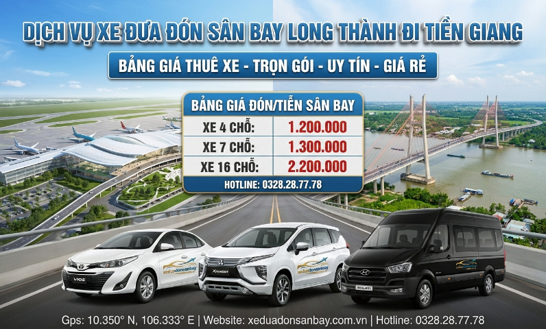 Gia san bay di tien giang